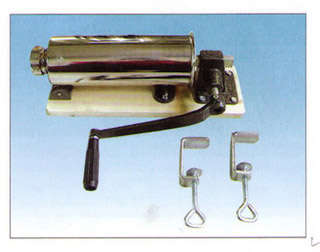 Stainless steel 4L sausage stuffer