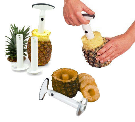 Easy slicer for pineaplles