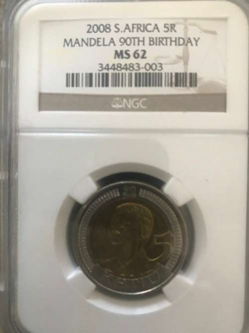 2008  NGC MANDELA 90TH BIRTHDAY MS 62- R5