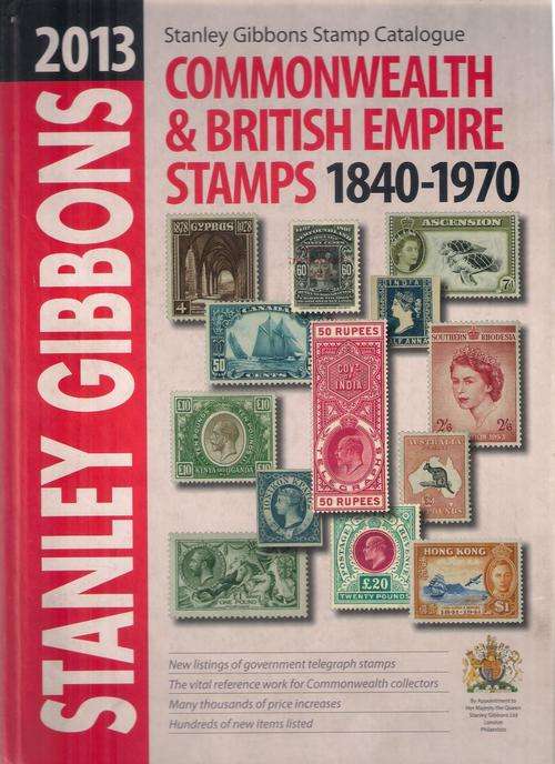 2013 COMMONWEALTH & BRITISH EMPIRE CATALOGUE. GOOD CONDITION. POSTAGE R60