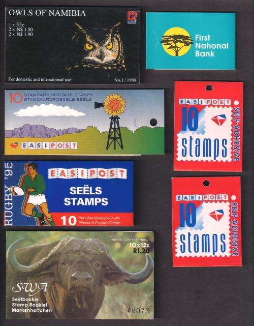 RSA/NAMIBIA SELECTION OF 15 BOOKLETS. ALL COMPLETE. GOOD VALUE.