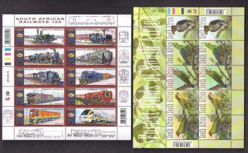 RSA SELECTION OF MINI SHEETS. ALL UNMOUNTED MINT. GOOD CV HERE. 9 SCANS.