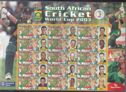 RSA SELECTION OF MINI SHEETS. ALL UNMOUNTED MINT. GOOD CV HERE. 9 SCANS.