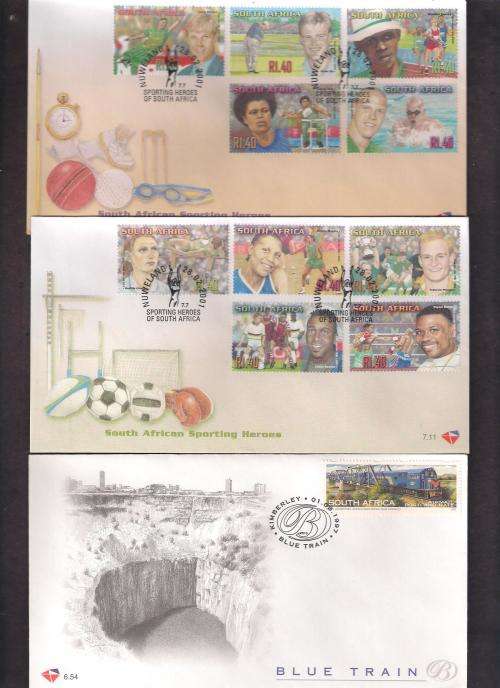SOUTH AFRICA. SELECTION OF 33 MODERN  FDC'S. HIGH FACE &  CATALOGUE VALUE. AS NEW.GOOD VALUE.