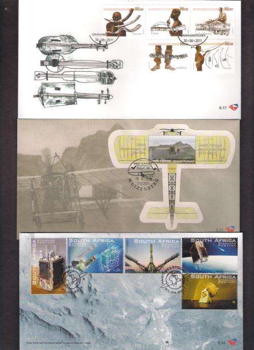 SOUTH AFRICA. SELECTION OF 33 MODERN  FDC'S. HIGH FACE &  CATALOGUE VALUE. AS NEW.GOOD VALUE.