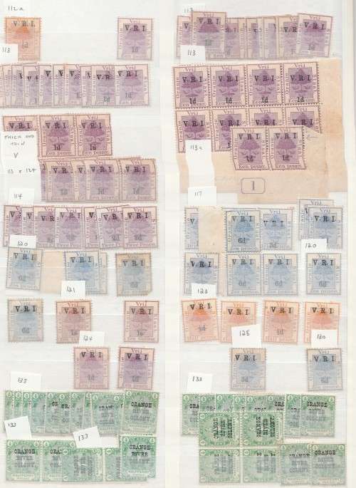 OFS SELECTION OF MINT & USED STAMPS. DUPLICATED. VERY HIGH CV. UNCHECKED. SELLING AS IS. (X5) SCANS