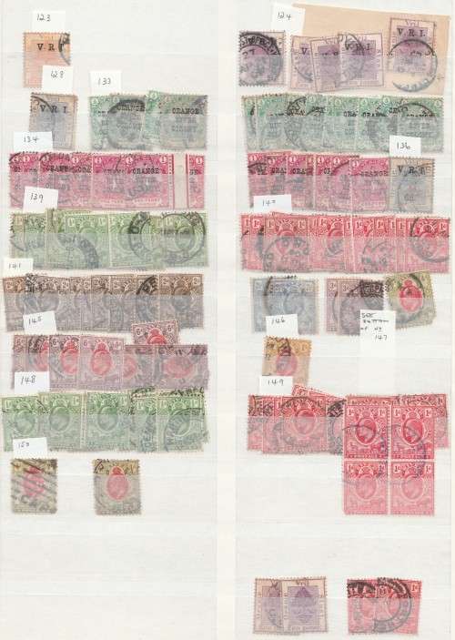 OFS SELECTION OF MINT & USED STAMPS. DUPLICATED. VERY HIGH CV. UNCHECKED. SELLING AS IS. (X5) SCANS