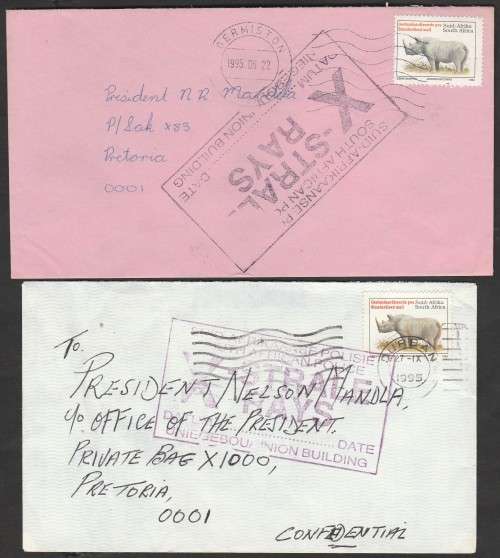 MANDELA MEGA LOT OF BOOKLETS, ADDRESSED ENVELOPES, COVERS, MINI SHEETS ETC. SUPER VALUE LOT.