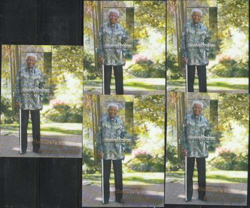 MANDELA MEGA LOT OF BOOKLETS, ADDRESSED ENVELOPES, COVERS, MINI SHEETS, PHONE CARDS ETC. AWESOME LOT