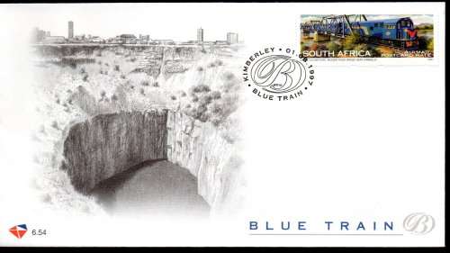 RSA BLUE TRAIN LOT OF FDCs (X2 SETS OF) + TWO BOOKLETS (CTO AND MINT). AS LISTED. GREAT VALUE.