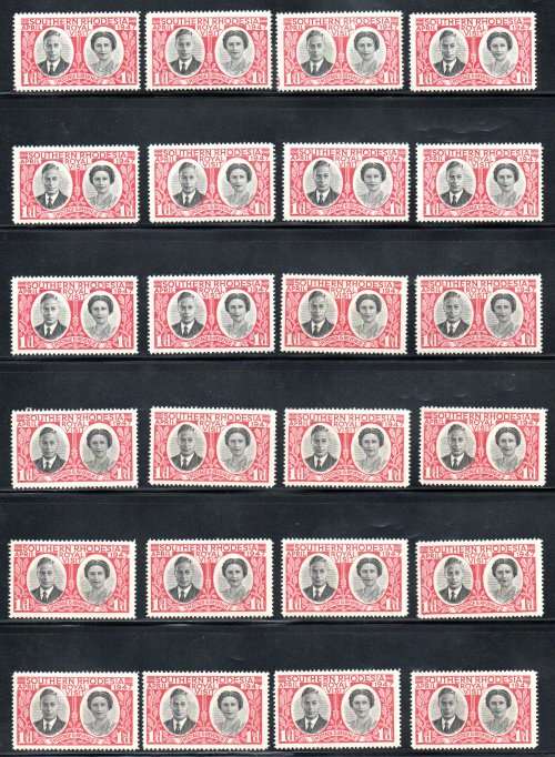 SOUTHERN/NORTHERN RHODESIA BULK DUPLICATED UMM CLEARANCE LOT. HIGH CAT VALUE. GREAT RESALE VALUE.