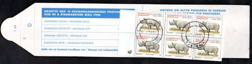 RSA SELECTION OF (X4) EASIPOST RHINO BOOKLETS. COMPLETE. (X1) CTO. AS PER SCANS. GOOD VALUE.