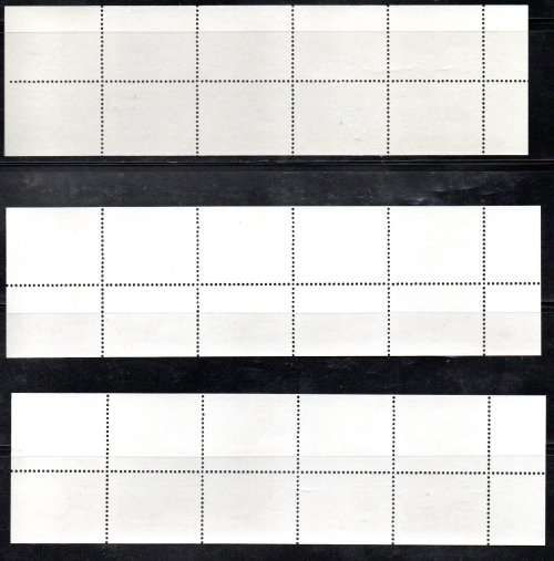 RSA SELECTION OF (X6) UMM RHINO BOOKLET PANES. AS PER SCANS. DIFFERENT DATES ETC. GOOD VALUE.