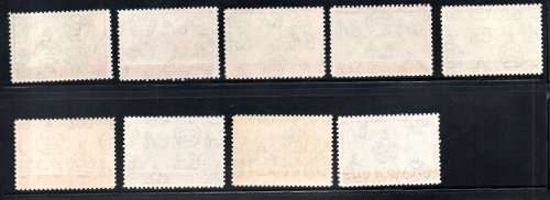 NYASALAND 1934-5 KGV UMM SET OF (X9). SG114/22. CV GBP 42. AS PER SCANS. LOVELY SET.