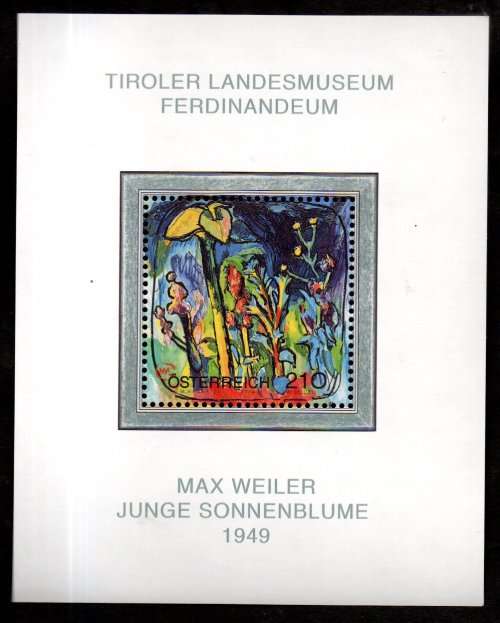 AUSTRIA 2004 FAMOUS PAINTINGS OF AUSTRIAN COLLECTIONS MINI SHEET UMM. SGMS2735. GOOD VALUE ITEM.