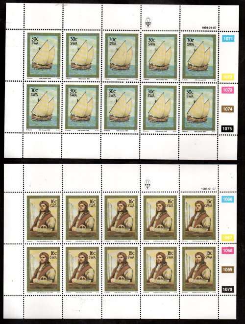 SWA SELECTION OF UMM SHEETS IN SETS. AS PER (X10) SCANS. GREAT ITEMS.