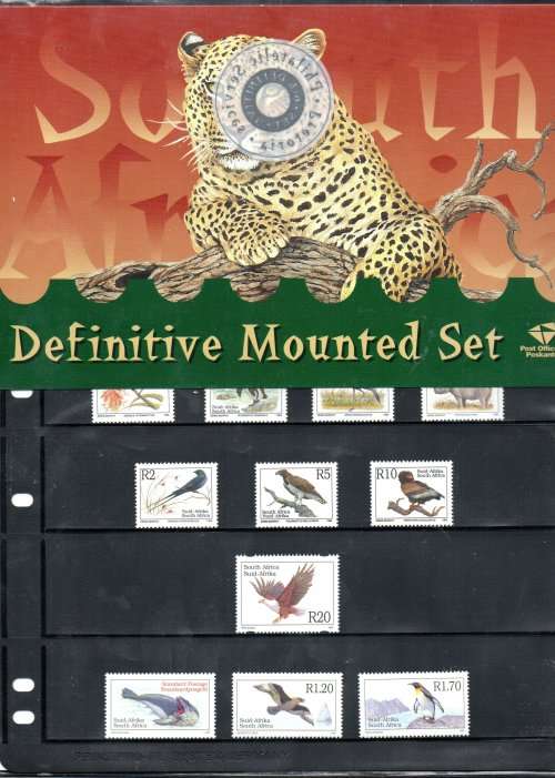 RSA SIXTH DEFINITIVE SERIES MOUNTED SET PACK . AS PER SCANS. GREAT ITEM.