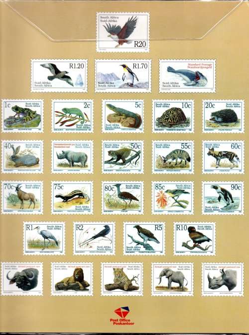 RSA SIXTH DEFINITIVE SERIES MOUNTED SET PACK . AS PER SCANS. GREAT ITEM.