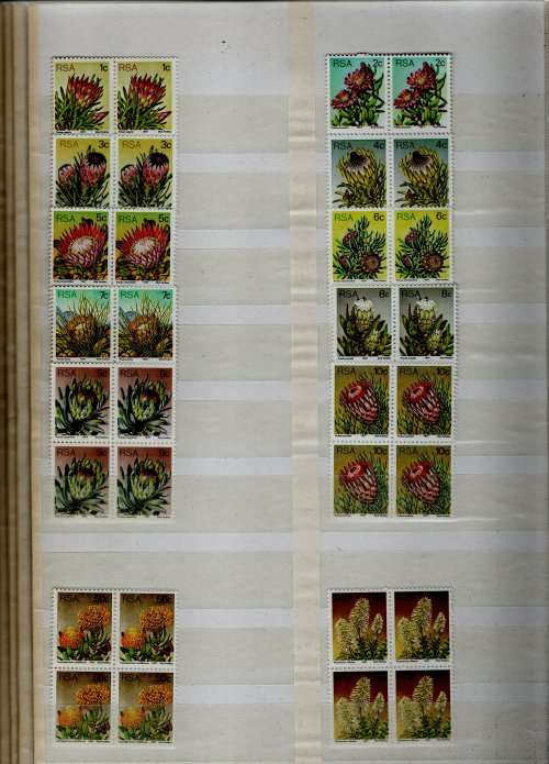 KABE ALBUM 2ND HAND (X24 PAGES/48 SIDES) WITH RSA DEFINITIVES. NB: PLEASE READ BELOW!!!