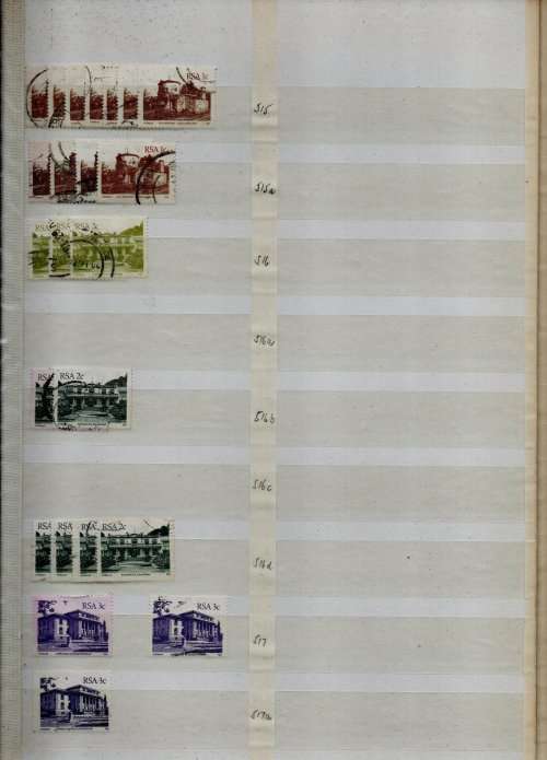 KABE ALBUM 2ND HAND (X24 PAGES/48 SIDES) WITH RSA DEFINITIVES. NB: PLEASE READ BELOW!!!