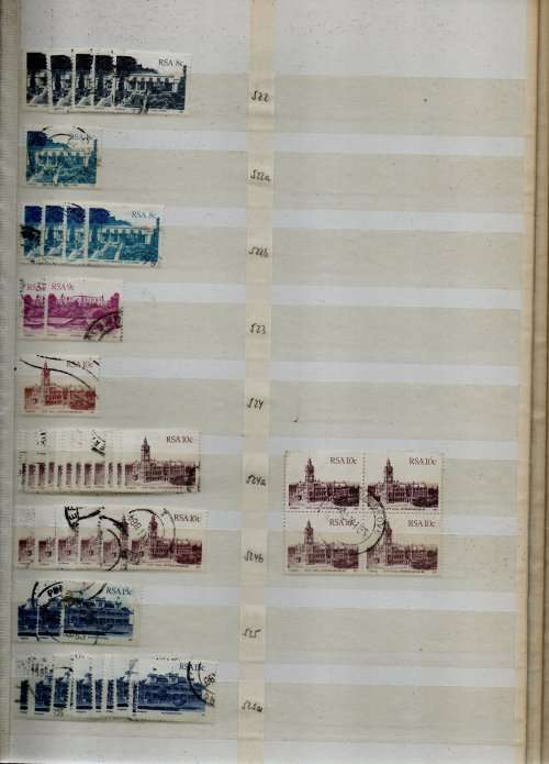 KABE ALBUM 2ND HAND (X24 PAGES/48 SIDES) WITH RSA DEFINITIVES. NB: PLEASE READ BELOW!!!