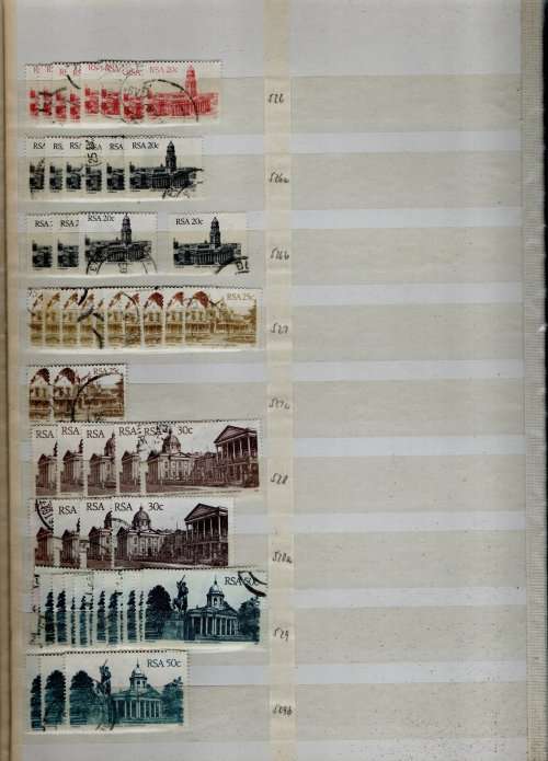 KABE ALBUM 2ND HAND (X24 PAGES/48 SIDES) WITH RSA DEFINITIVES. NB: PLEASE READ BELOW!!!