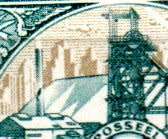 UNION 1933-48 DEF HYPH PICT 2d MINT PAIRS. (X3) WITH VARIETIES + (X1) NORMAL. GOOD VALUE.