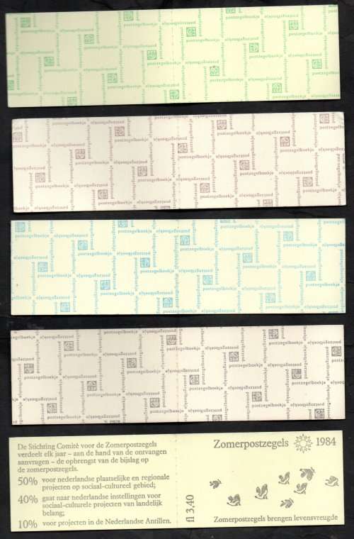 NETHERLANDS SELECTION OF (X10) MINT AND COMPLETE BOOKLETS. AS PER SCANS. GREAT LOT.