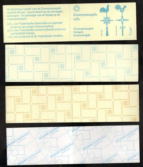 NETHERLANDS SELECTION OF (X10) MINT AND COMPLETE BOOKLETS. AS PER SCANS. GREAT LOT.