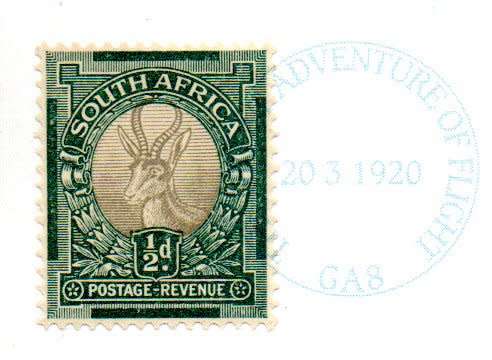 RSA 1995 BENHAM FLIGHT COVER COMMEMORATING 1ST FLIGHT FROM UK TO SA. AS PER SCANS. NICE COVER.