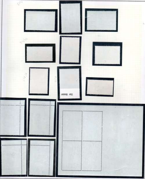 FIJI SELECTION OF UMM SINGLES/MINI SHEET ETC. AS PER SCANS. NICE ITEMS.