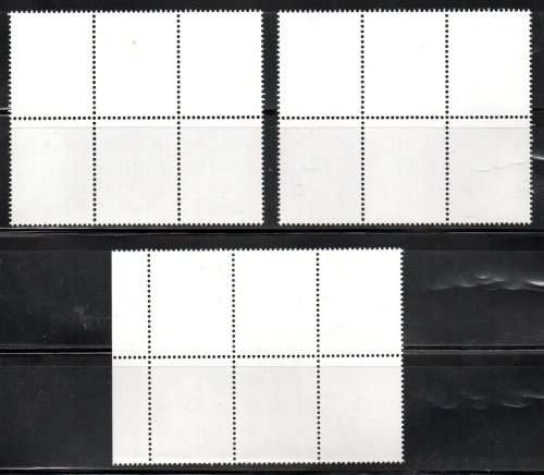 RSA 1987 SELECTION OF (X3) UMM REVENUE BLOCKS OF (X8). AS PER SCANS. GREAT ITEMS.