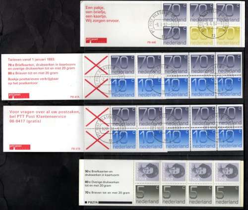 NETHERLANDS BULK CLEARANCE OF STAMPS, MSHEETS, BOOKLETS (MINT/CTO), COIL STRIPS ETC. AS PER SCANS.