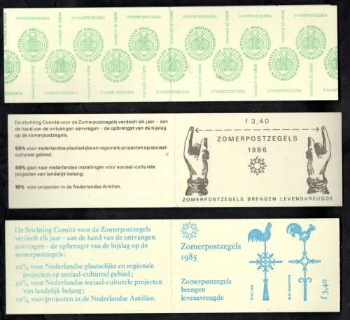 NETHERLANDS (ODD ANTILLES) SELECTION OF (X15) MINT AND COMPLETE BOOKLETS. AS PER SCANS. GREAT LOT.