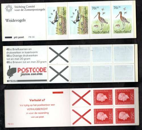 NETHERLANDS (ODD ANTILLES) SELECTION OF (X15) MINT AND COMPLETE BOOKLETS. AS PER SCANS. GREAT LOT.