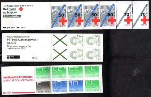 NETHERLANDS (ODD ANTILLES) SELECTION OF (X15) MINT AND COMPLETE BOOKLETS. AS PER SCANS. GREAT LOT.