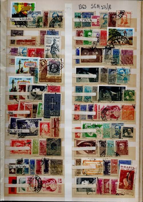 OLD LIGHTHOUSE ALBUM 2ND HAND WITH MIXED WORLD ODDS. AS PER SCANS. NB: PLEASE READ BELOW!!!