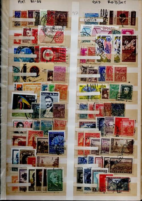 OLD LIGHTHOUSE ALBUM 2ND HAND WITH MIXED WORLD ODDS. AS PER SCANS. NB: PLEASE READ BELOW!!!