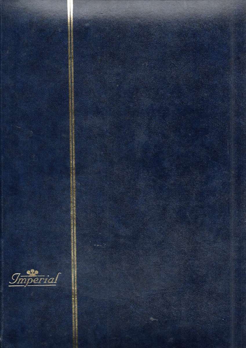 LOVELY PRINZ IMPERIAL 4030 EMPTY ALBUM 2ND HAND (30 BLACK PAGES/60 SIDES). . NB: PLEASE READ!!