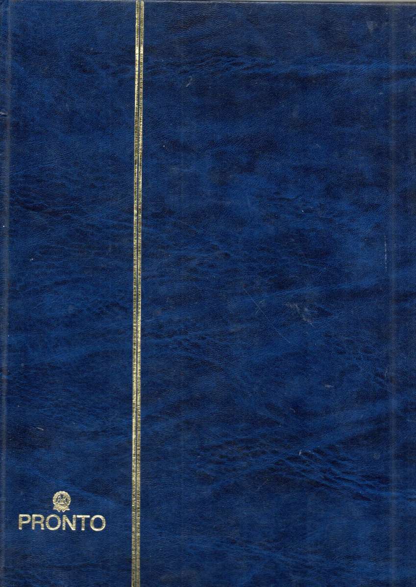 PRONTO SGW 16.1 EMPTY ALBUM 2ND HAND. AS PER IMAGES. 16 PAGES/32 SIDES. NB: PLEASE READ BELOW!!!