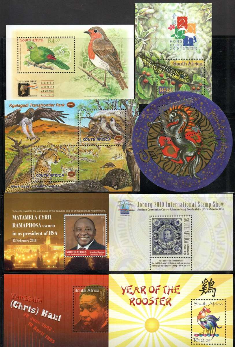 RSA CLEARANCE OF (X30) UMM MINI SHEETS. AS PER (X4) SCANS. GREAT LOT. TOTAL CV R2800.