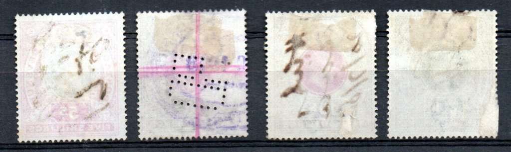 NATAL SELECTION OF KEVII USED REVENUE/FISCAL SINGLES. CONDITION AS PER SCANS.