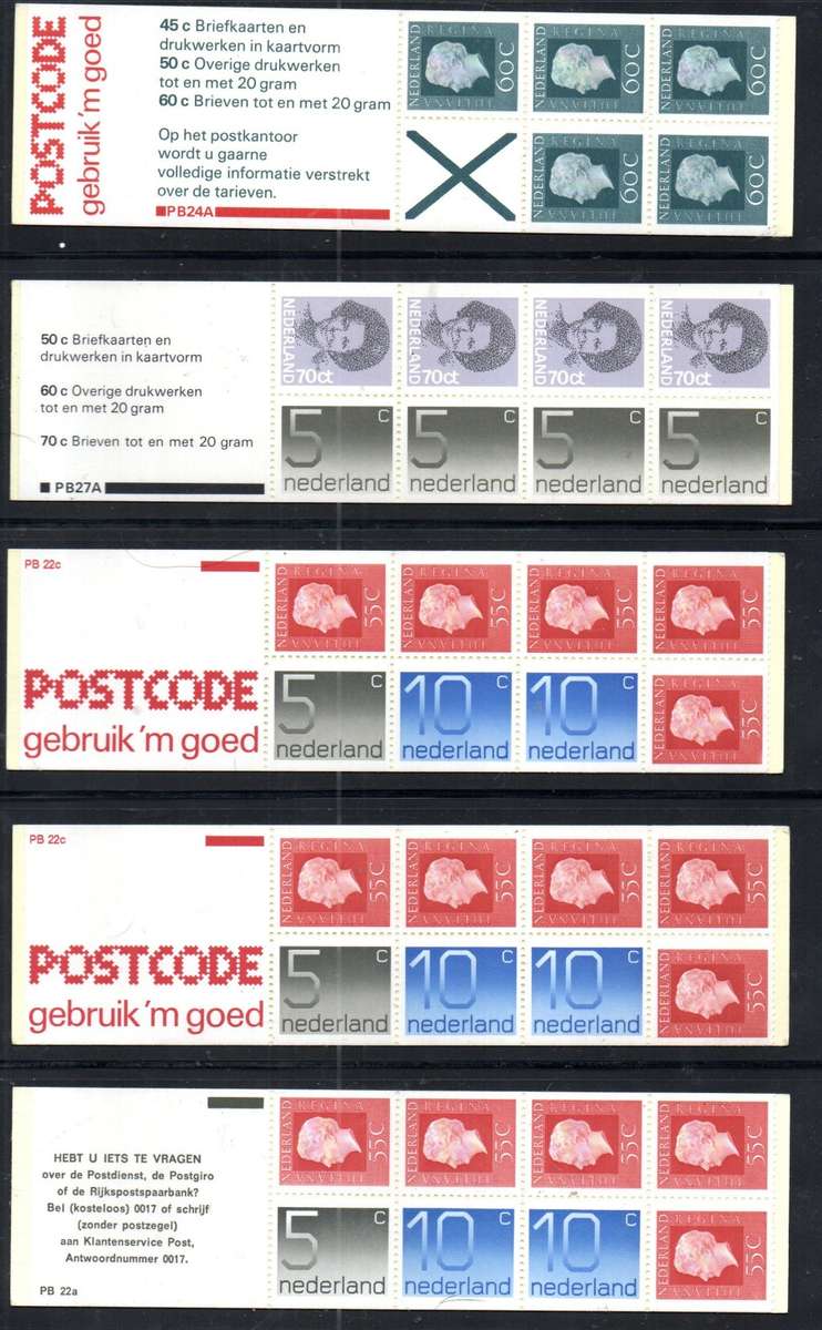 NETHERLANDS (ODD ANTILLES) SELECTION OF (X29) MINT AND COMPLETE BOOKLETS. AS PER SCANS. GREAT LOT.