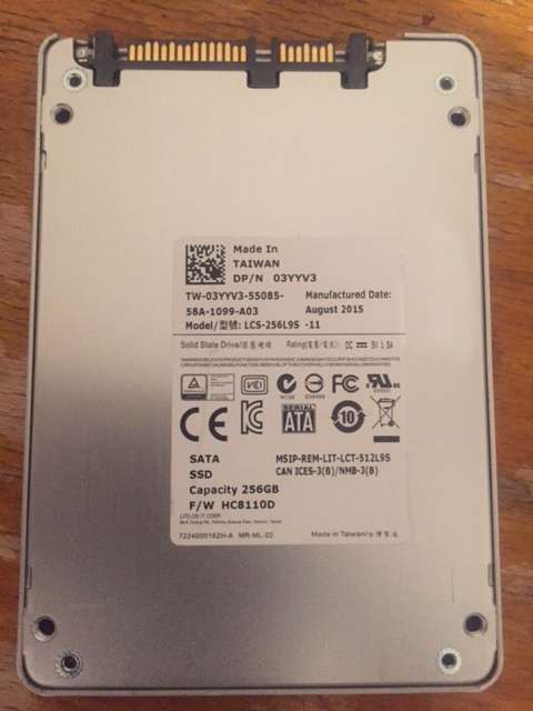 Solid State Drive - 256 GB