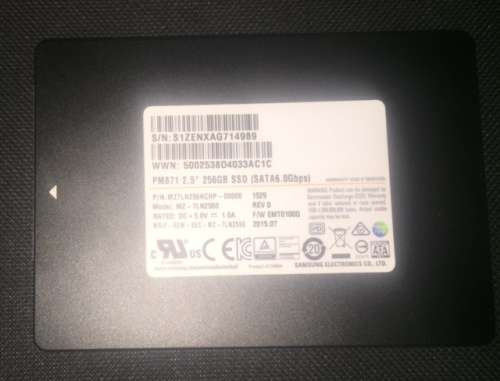 Samsung Solid State Drive - 256 GB