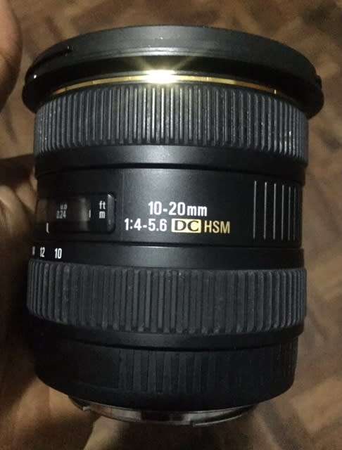 Sigma 10-20mm f/4-5.6 EX DC HSM Lens for Canon Digital SLR Cameras - WIDE ANGLE