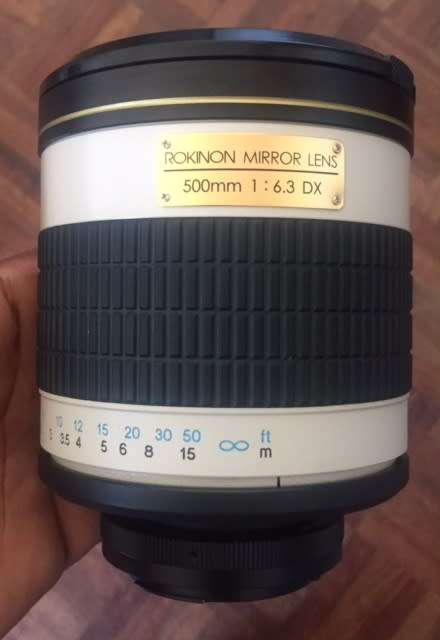 ROKINON MIRROR LENS 500mm 1:6.3 DX