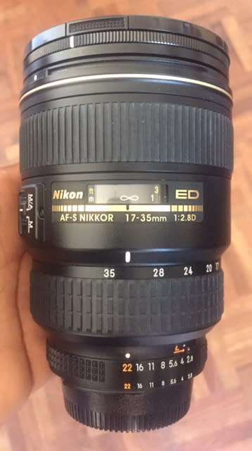 Nikon ED AF-S NIKKOR 17-35mm Lens 1:2.8 D