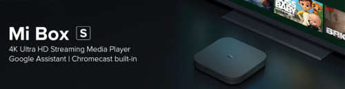 Xiaomi Mi Box S 2GB DDR3 8GB 4K Android 8.1 TV Box with Voice Control