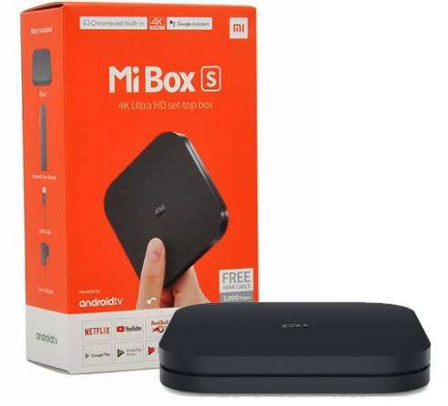 Xiaomi Mi Box S 2GB DDR3 8GB 4K Android 8.1 TV Box with Voice Control